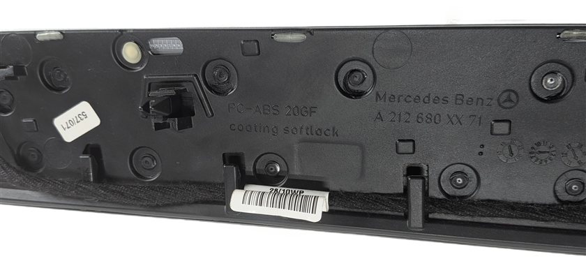 Thumbnail 36: 2011 MERCEDES E350 (W212) INTERIOR DOOR DASH CENTER CONSOLE TRIM SET (Ash)