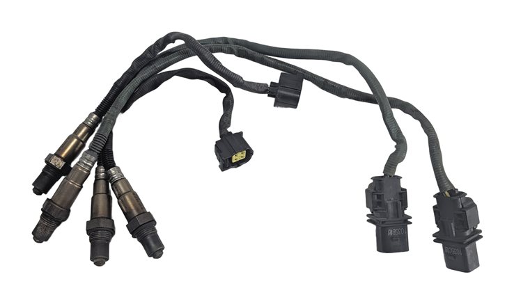 Thumbnail 2: 2011 MERCEDES E350 W212 3.5L M272 ENGINE OXYGEN O2 LAMBDA SENSOR SET/4