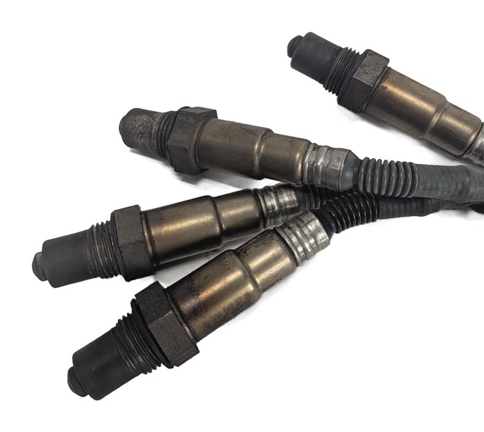 Thumbnail 5: 2011 MERCEDES E350 W212 3.5L M272 ENGINE OXYGEN O2 LAMBDA SENSOR SET/4