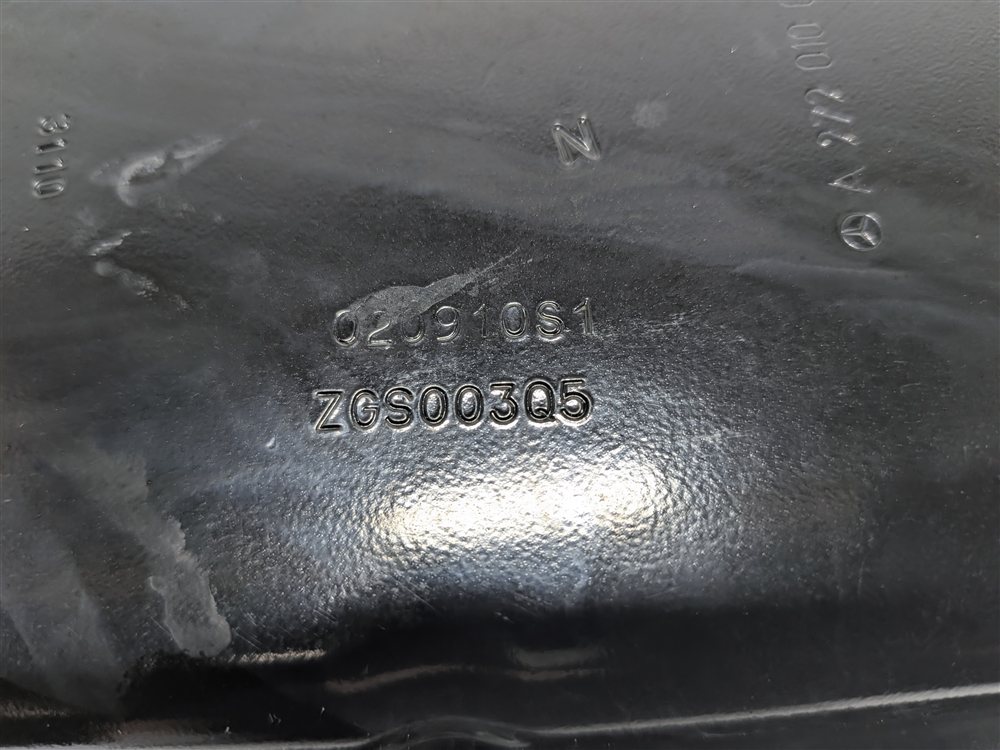 Thumbnail 7: 2011 MERCEDES E350 W212 3.5L M272 ENGINE UPPER & LOWER OIL PAN ASSEMBLY