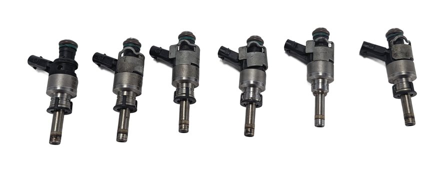 11-15 AUDI Q5 SQ5 Q7 A6 S4 S5 3.0L SUPERCHARGED FUEL INJECTOR SET/6