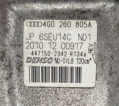Thumbnail 7: 2013-2017 AUDI Q5 SQ5 S4 S5 (8R) A/C AIR CONDITIONING COMPRESSOR