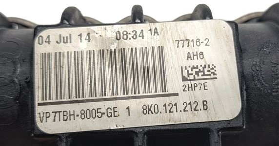 Thumbnail 7: 10-18 AUDI SQ5 A7 A8 S5 S7 LEFT AUXILIARY COOLANT RADIATOR