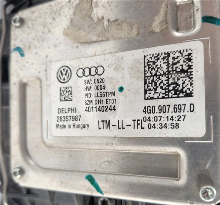Thumbnail 7: 2013-2017 AUDI Q5 SQ5 (B8 8R) LEFT DRIVER XENON HID HEADLIGHT LAMP (NON AFS)