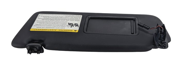 Thumbnail 2: 2015-2017 AUDI Q5 SQ5 (8R) SUN VISOR LEFT/RIGHT SET/2 w/MIRROR (Black)