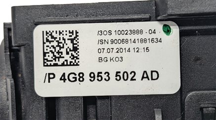Thumbnail 10: 13-17 AUDI Q5 SQ5 (8R) STEERING COLUMN COMBINATION SWITCH w/CLOCKSPRING
