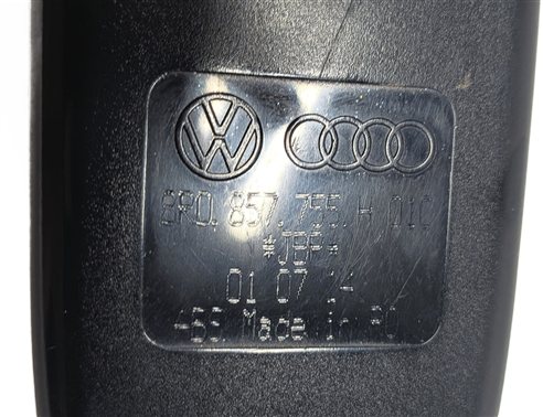Thumbnail 5: 2009-2017 AUDI Q5 SQ5 (8R) FRONT LEFT SEAT SEATBELT BUCKLE (Black)