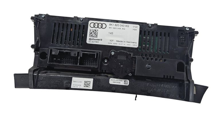 Thumbnail 6: 13-17 AUDI Q5 SQ5 A4 A5 S5 AC HEATER CLIMATE CONTROL PANEL