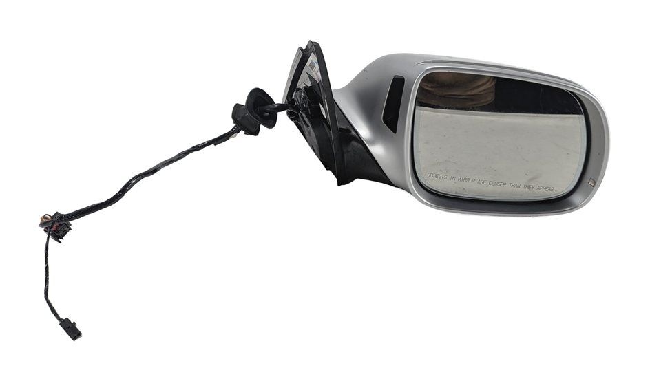 2015-2017 AUDI Q5 SQ5 (8R) RIGHT DOOR MIRROR MEMORY BLIND SPOT PFOLD (White)