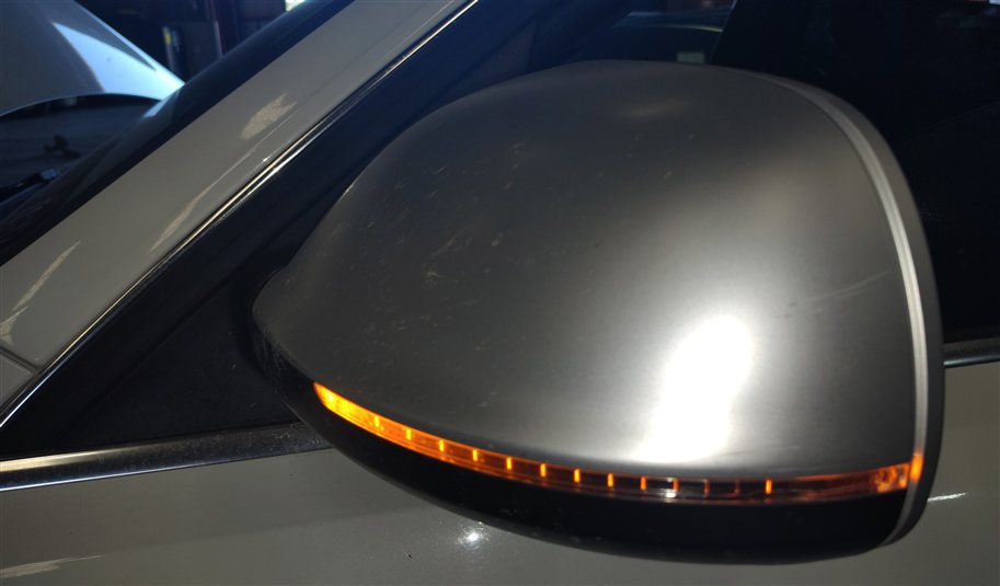 Thumbnail 2: 2015-2017 AUDI Q5 SQ5 (8R) LEFT DOOR MIRROR MEMORY BLIND SPOT PFOLD (White)