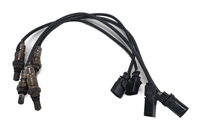 2015 AUDI SQ5 (B8 8R) 3.0L (CTUD) ENGINE OXYGEN O2 LAMBDA SENSOR SET/4
