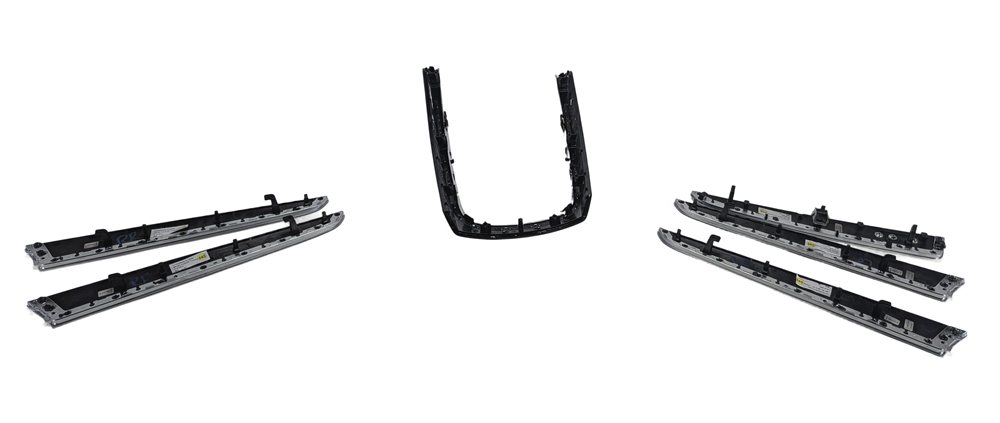 Thumbnail 5: 2015 AUDI SQ5 (B8 8R) INTERIOR DOOR DASH CENTER CONSOLE TRIM SET (Carbon Atlas)