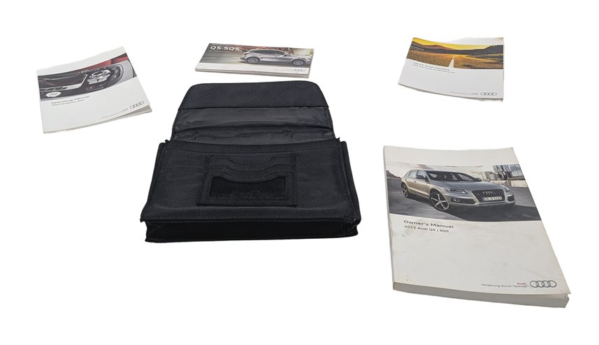 Thumbnail 2: 2015 AUDI SQ5 (B8 8R) OWNER'S MANUAL BOOKLET SET w/CASE