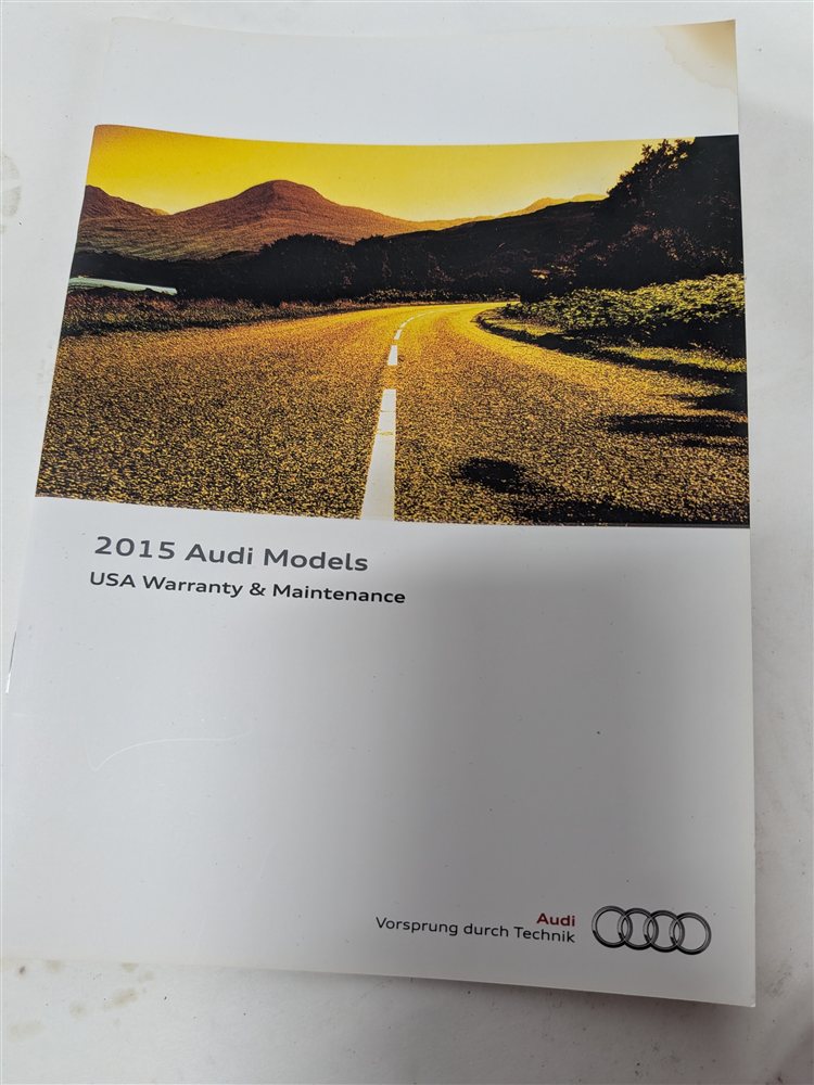 Thumbnail 4: 2015 AUDI SQ5 (B8 8R) OWNER'S MANUAL BOOKLET SET w/CASE