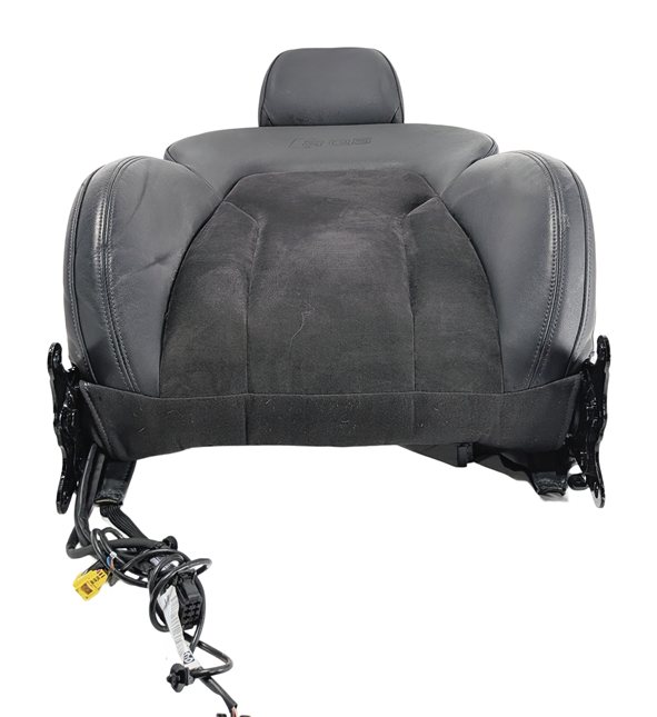 2015 AUDI SQ5 (8R) FRONT RIGHT PASSENGER UPPER SEAT BACK CUSHION HEATED (Black)