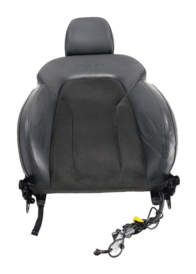 Thumbnail 2: 2015 AUDI SQ5 (8R) FRONT LEFT DRIVER UPPER SEAT BACK CUSHION HEATED (Black)