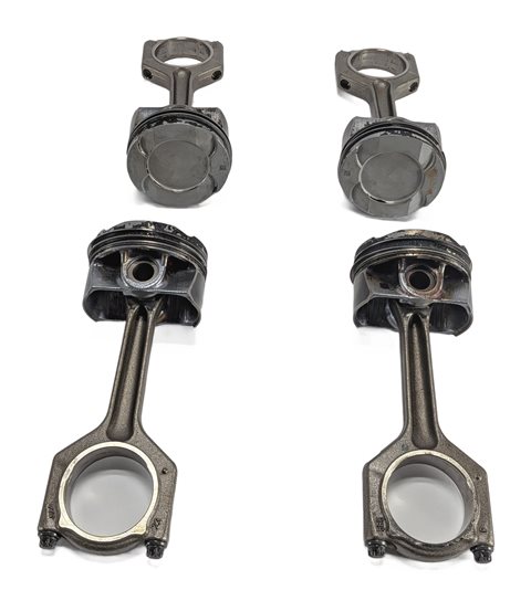 Thumbnail 3: 14-18 BMW 2 3 4 5 X1 X3 X5 Z4 2.0L (F10 F22 F30) TURBO N20 N26 PISTON & ROD SET4