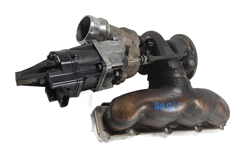 12-18 BMW 328i 428i 528i X3 X4 X5 Z4 2.0T (N26) ENGINE TURBOCHARGER w/ MANIFOLD