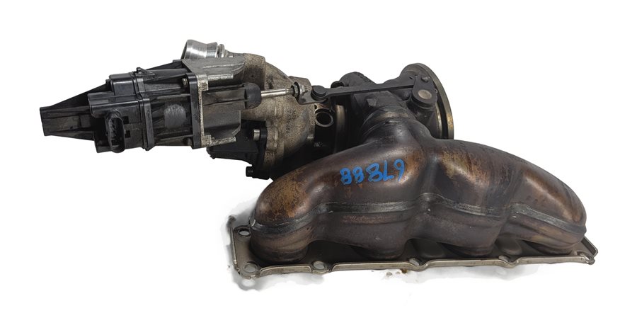 Thumbnail 2: 12-18 BMW 328i 428i 528i X3 X4 X5 Z4 2.0T (N26) ENGINE TURBOCHARGER w/ MANIFOLD