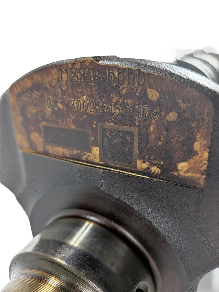Thumbnail 12: 13-17 BMW 228i 328i 428i X3 F25 F30 2.0L N20 TURBO ENGINE CRANKSHAFT CRANK SHAFT