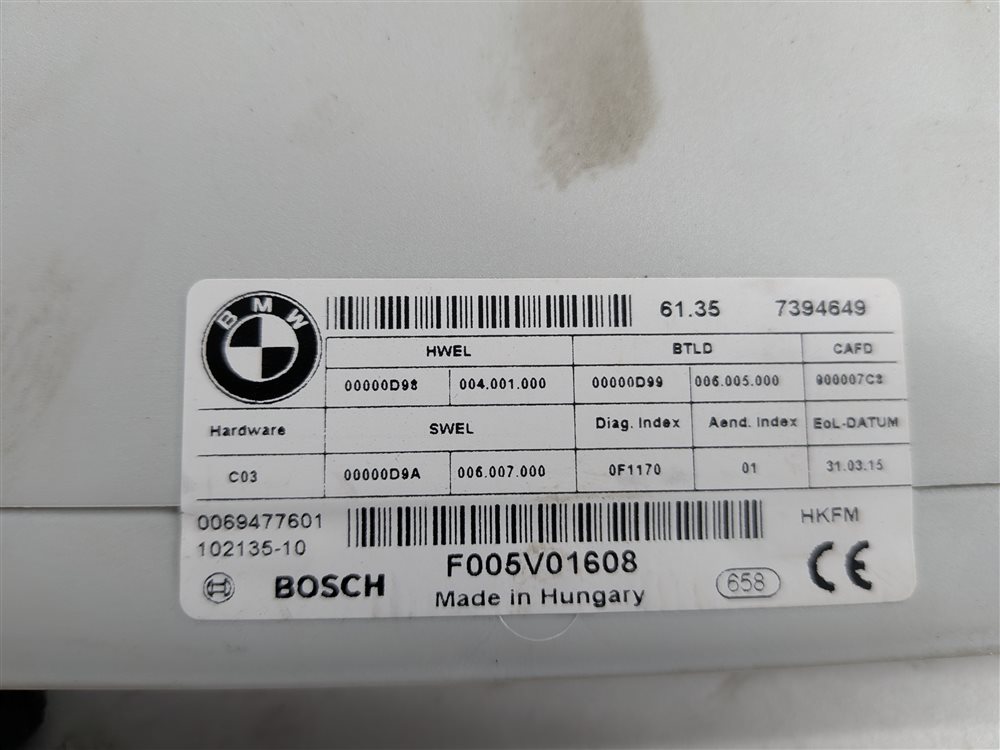 Thumbnail 6: 09-17 BMW X3 X4 M5 M6 5/6/7 SERIES (F01 F10 F25 F26) TRUNK LIFT LIFTGATE MODULE