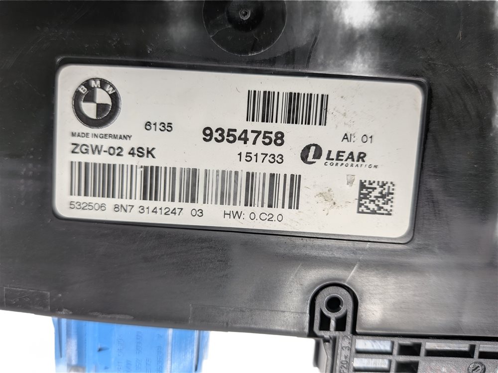 Thumbnail 7: 2011-2018 BMW X3 X4 (F25 F26) CENTRAL GATEWAY CONTROL MODULE COMPUTER