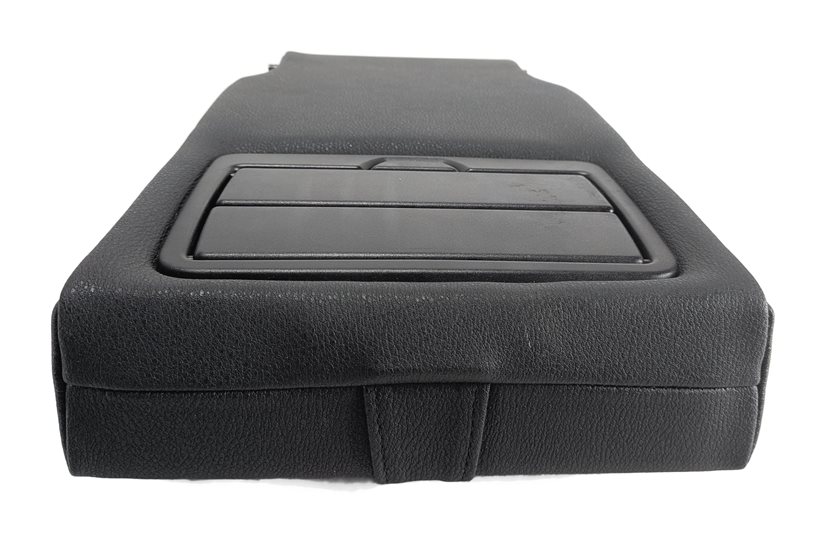 Thumbnail 2: 11-17 BMW X3 X4 (F25 F26) REAR SEAT CENTER CONSOLE ARMREST CUPHOLDER (Black)
