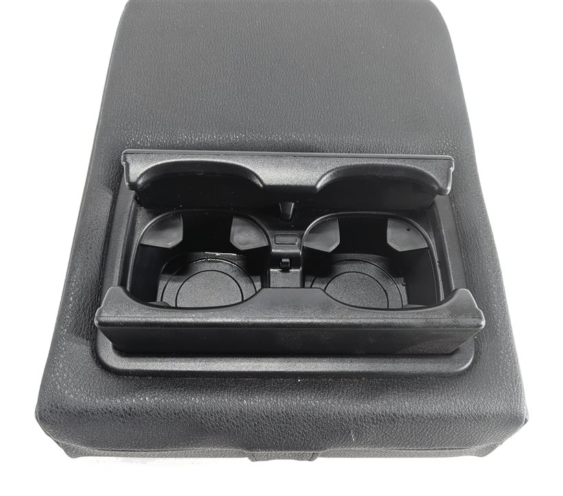 Thumbnail 4: 11-17 BMW X3 X4 (F25 F26) REAR SEAT CENTER CONSOLE ARMREST CUPHOLDER (Black)