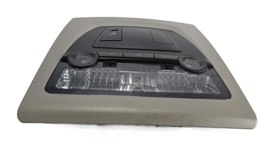 Thumbnail 2: 2015-2017 BMW X3 (F25) FRONT OVERHEAD ROOF DOME COURTESY MAP LIGHT (Gray)