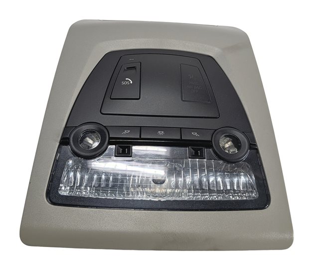 Thumbnail 3: 2015-2017 BMW X3 (F25) FRONT OVERHEAD ROOF DOME COURTESY MAP LIGHT (Gray)