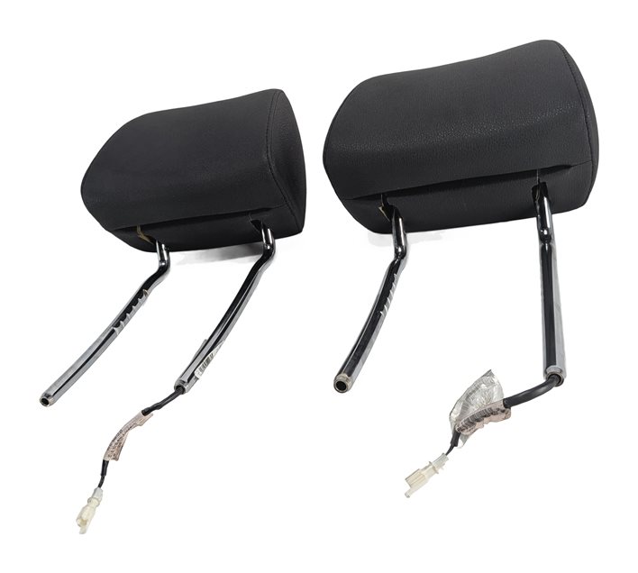11-18 BMW X3 X4 F25 F26 LEFT DRIVER & RIGHT PASSENGER HEADREST SET/2 (Black)
