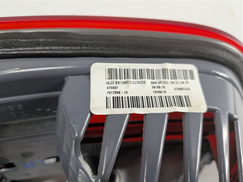 Thumbnail 10: 11-17 BMW X3 (F25) REAR LEFT DRIVER INNER TRUNK HATCH GATE TAILLIGHT LIGHT LAMP