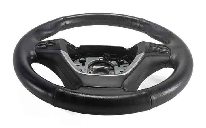 Thumbnail 3: 2011-2018 X3 X4 F25 F26 DRIVER SPORT STEERING WHEEL (Black)
