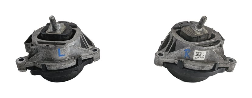 Thumbnail 2: 2016 BMW X3 (F25) 2.0L (N20) LEFT & RIGHT ENGINE MOTOR SUPPORT MOUNT SET/2