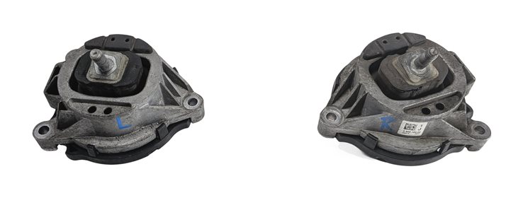 Thumbnail 3: 2016 BMW X3 (F25) 2.0L (N20) LEFT & RIGHT ENGINE MOTOR SUPPORT MOUNT SET/2