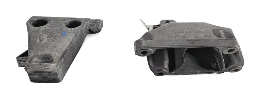 Thumbnail 2: 2016 BMW X3 (F25) 2.0L (N20) LEFT & RIGHT ENGINE MOTOR MOUNT BRACKET SET/2