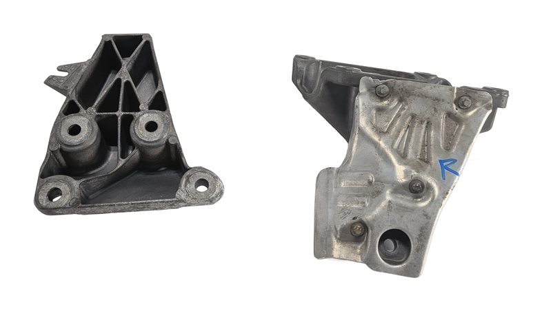 Thumbnail 4: 2016 BMW X3 (F25) 2.0L (N20) LEFT & RIGHT ENGINE MOTOR MOUNT BRACKET SET/2