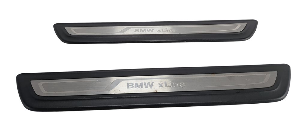 Thumbnail 2: 2016 BMW X3 (F25) FRONT LEFT/RIGHT DOOR SILL SCUFF PLATE TRIM XLINE SET/2