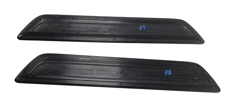 Thumbnail 4: 2016 BMW X3 (F25) FRONT LEFT/RIGHT DOOR SILL SCUFF PLATE TRIM XLINE SET/2