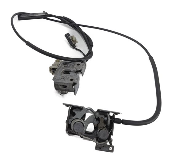 2016 BMW X3 (F25) FRONT HOOD LID LOCK LATCH RELEASE w/CABLE SET/2