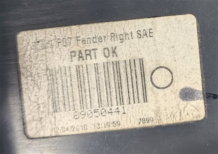 Thumbnail 9: 10-13 BMW 535iGT 550iGT (F07) RIGHT PASSENGER OUTER TAILLIGHT BRAKE LIGHT LAMP