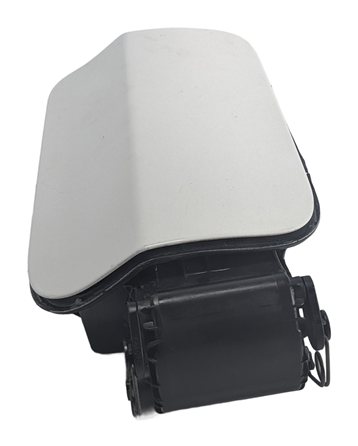 Thumbnail 2: 10-17 BMW 535iGT 550iGT (F07) REAR FUEL TANK DOOR COVER w/HOUSING (White)