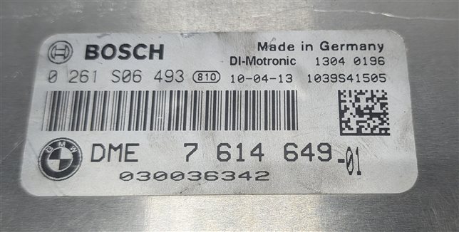 Thumbnail 8: BMW 10-11 535iGT, 2011 535i & X3 3.0L N55 ENGINE ECM DME CAS-4 MODULE KEY SET