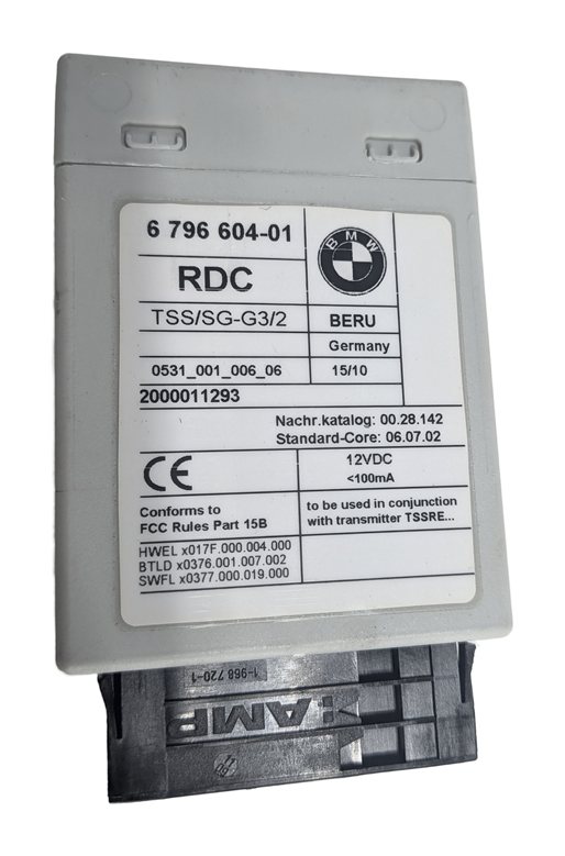 09-11 BMW 528i 535i 550i 740i 750i 760i (F01 F10) TPMS SENSOR RDC CONTROL MODULE