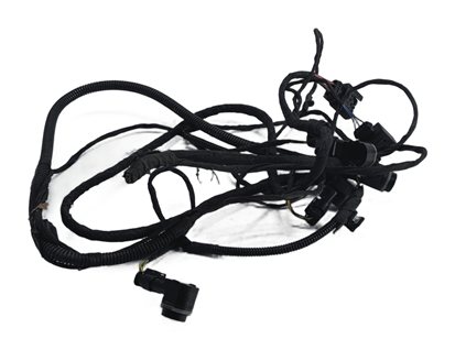 2010 BMW 535IGT F07 FRONT PARK ASSIST PDC SENSOR SET/4 w/HARNESS (White)