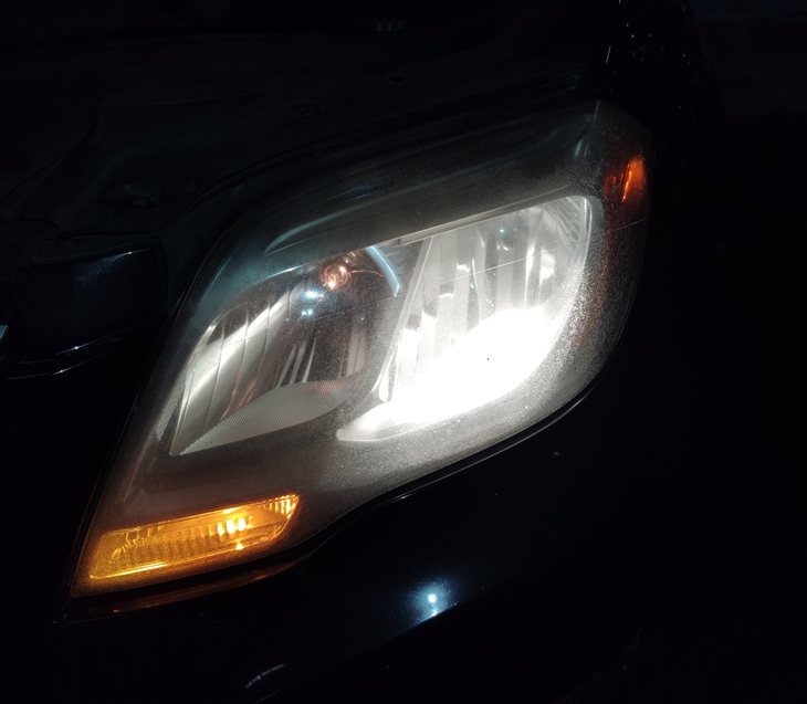 Thumbnail 2: 2013-2015 MERCEDES GLK250 GLK350 X204 FRONT LEFT DRIVER HALOGEN HEADLIGHT LAMP