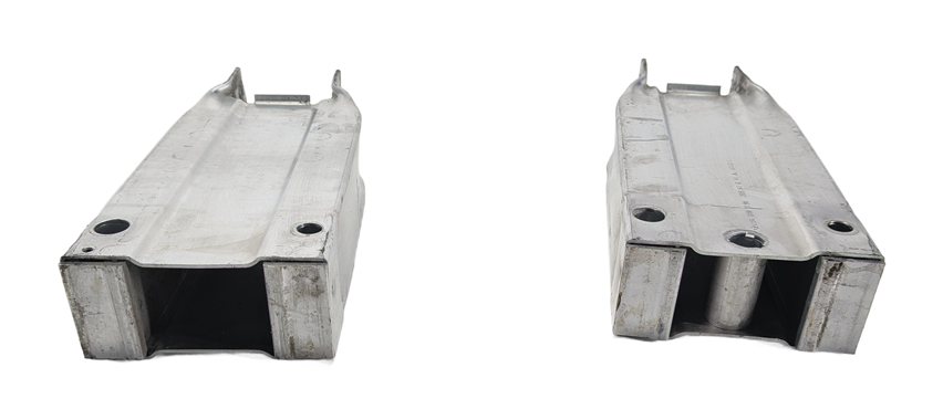 13-15 MERCEDES GLK250 GLK350 X204 FRONT BUMPER REINFORCEMENT BAR BRACKET SET/2