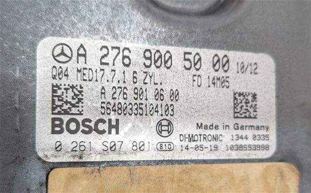 Thumbnail 6: 13-15 MERCEDES C300 C350 E350 GLK350 (W204 W207 W172) 3.5L ENGINE CONTROL MODULE