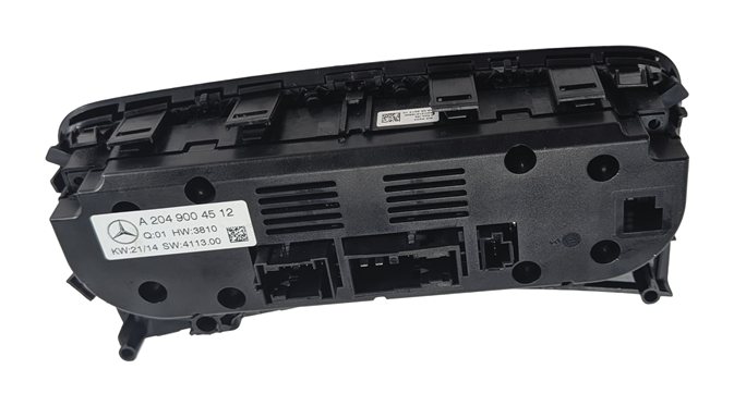 Thumbnail 4: 13-15 C GLK CLASS W204 X204 FRONT A/C HEATER CLIMATE CONTROL PANEL w/AUTO TEMP