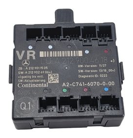 12-18 MERCEDES C E GLK W204 W212 X204 FRONT RIGHT DOOR CONTROL MODULE COMPUTER